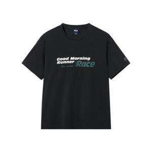 휠라 공용 냉감 소로나 반팔 티셔츠 FS2RSH2211X-BLK