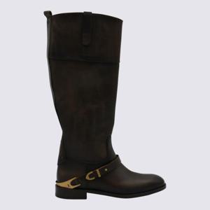 골든구스 부츠 GWF00897F00763155390 DARK BROWN