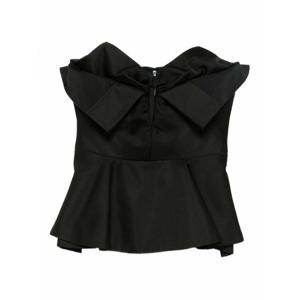 [ALEXANDER MCQUEEN] 라프리마 여성 탑 탱크 실크 839622QEAGH1000 블랙 /8