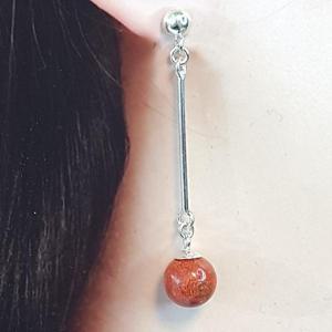 [블루케이] 목산호 원석귀걸이240316-21실버925탄생석