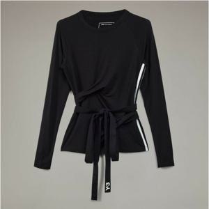 [ADIDAS x Y3] 라프리마 여성 티셔츠 W TNC LS JD6003 블랙 /9