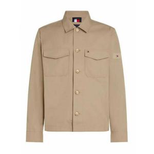 [TOMMY HILFIGER] 라프리마 남성 캐주얼 자켓 코튼 나일론 셔츠 MW0MW38712RBT 라이트 Brown /8