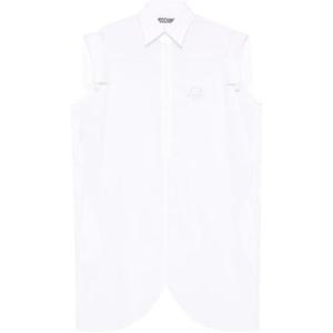 모스키노 미디 원피스 A040605342001 WHITE