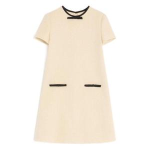 발렌티노 가라바니 미디 원피스 BVAH5090YDNG Beige