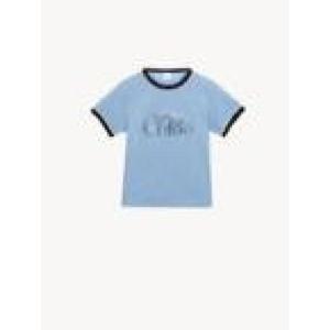 CHLOE Chloe T shirts and Polos Light Blue CH25WJH03198433