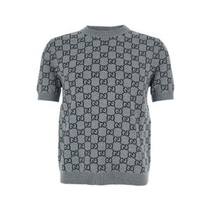 GUCCI GG ALLOVER REVERIBLE SHORT SLEEVES PULL 798159XKD8T1045