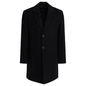 VINCE Classic coat in Italian wool blend M07254853001BLK