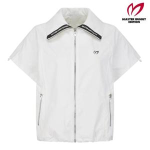 마스터바니  (421D1JV003) 여성 솔리드 윈드브레이커 반팔 베스트