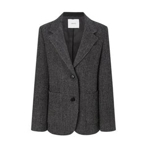 헤지스 여성 25FW 단4일브랜드데이헌팅 체크 싱글 자켓 그레이 HSJA5D910G2