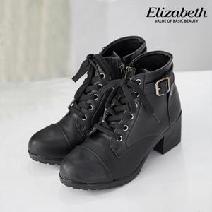 엘리자벳 버클업 501 레이스업 부츠 EL25822 (6cm)