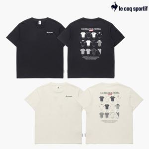 [르꼬끄] 공용 헤리티지 져지 그래픽 반팔티 QQ123LRS25