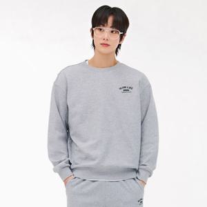 [체이스컬트]공용 에센셜 모던 로고 맨투맨 티셔츠-EARU5112B0B