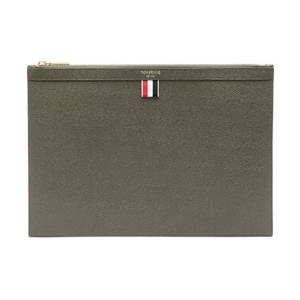 25SS 톰브라운 RWB 탭 미디움 클러치 그린 MAC021L 00198 320