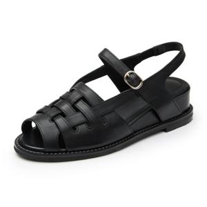 [금강제화(여성)]여성 르느와르 위빙 샌들 RENSAC5304G1 블랙