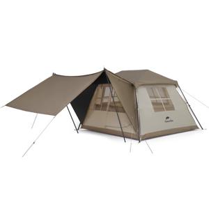 Naturehike Ti Black UPF12500+ 공식 숍 원터치 텐트 신형 소재 확장 캐노피 캠프