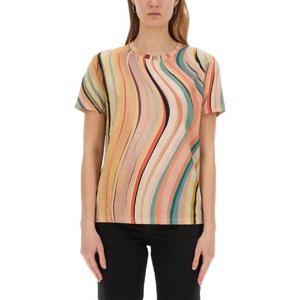 PS BY PAUL SMITH NEW SWIRL T-SHIRT W2R-232V-NP478892