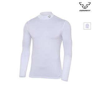 [다이나핏] (택가 69,000원) 화이트 남성 ATHLETE (애슬릿) 하이넥 긴팔티 YMU23220W2