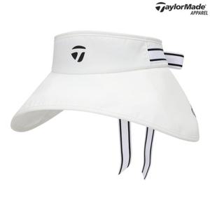 [테일러메이드]여성 리본 탈부착 넓은챙 바이저 TWHVO6625-100