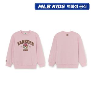 [MLB키즈PG] 모노베어 얼굴 아트웍 맨투맨 (7AMTC0554-50PKM)
