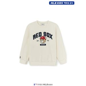 [MLB키즈US] (7AMTC0554-43CRS) 모노베어 얼굴 아트웍 맨투맨 아동맨투맨 키즈맨투맨