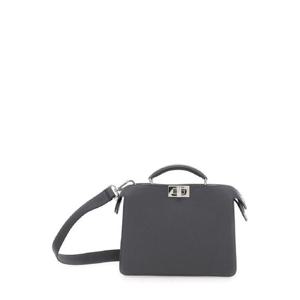 FENDI ISeeU Small Grey Handbag with Removable Internal Pocket in Leather Man 7VA530AFC3F1TQY