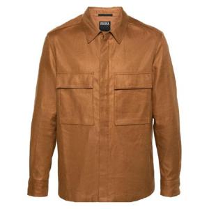 25 FW Zegna 리넨 긴소매 셔츠 재킷 UDV60A7SOT10 TP442696545