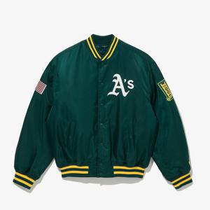 [뉴에라] MLB 오클랜드 애슬레틱스 어센틱 스타디움 재킷 14742063