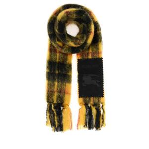 BURBERRY Embroidered mohair blend scarf 8114094 C3505