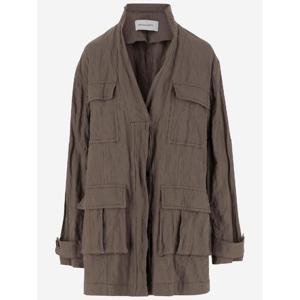 SALVATORE FERRAGAMO Salvatore Ferragamo Jackets Brown 13G998CONCRETE
