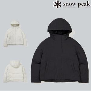 스노우피크 택가 369000 S23WWKDJ23 캠픽 우먼스 후드 구스 미들 다운 자켓