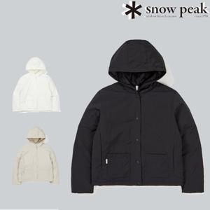 스노우피크 택가 219000 S23WWGDJ51 우먼스 셔켓 후드 경량 다운 자켓