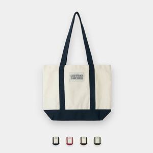 [지오다노]남여 공용 데일리 레터링 라벨 코튼 면 캔버스 토트백 445902