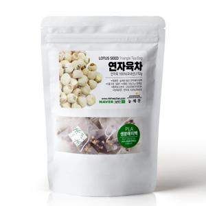 늘해찬 볶은  연자육차 티백 삼각티백 대용량 50티백
