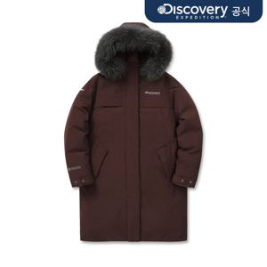 디스커버리 여성 베르겐 고어 윈드스토퍼 구스다운 롱패딩 (BURGUNDY) DWDJ7P046-BDS