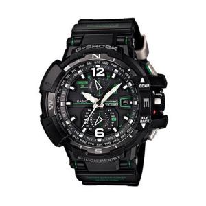 카시오 GW-A1100-1A3JF 스카이 콕 피트 손목 시계 밴드 시계 스포츠 블랙