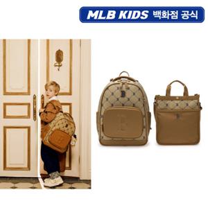 [MLB키즈PG] 신학기 뉴럭스 모노그램 책가방 세트 (7ABKMD25N-43BGS)
