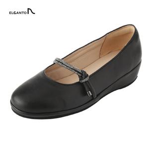 [엘칸토(여성화)]여성 플렉시볼 경량 웨지 펌프스 LCWD19U513 (블랙)