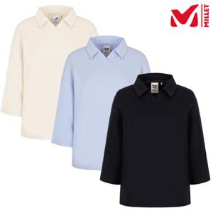 [밀레 (행사)]여성 LD 본느 7부 카라 티셔츠_MVUST821