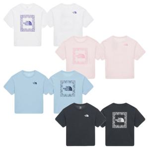 노스페이스 키즈 리틀 글램프 반팔티 [NT7UR12]