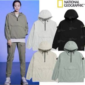 내셔널지오그래픽 N232UFT140 (선)아델리 경량 우븐 스트레치 긴팔 아노락JP