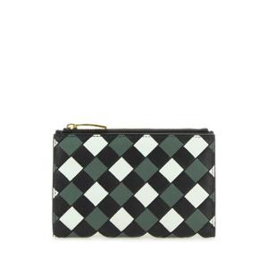 BOTTEGA VENETA 멀티컬러 나파 가죽 미디엄 인트레치아토 지갑 749940V3TG3 2367