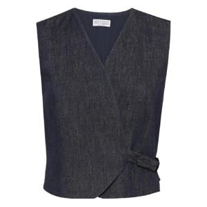 25 FW Brunello Cucinelli 랩 코튼 베스트 MP125SW706C001 TP439119764