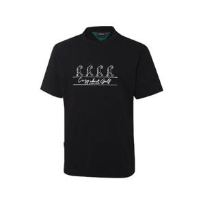 와이드앵글골프반팔티 KQJ WMM23271Z1 남성 SG 스웨거스 라운드 티셔츠 / Black