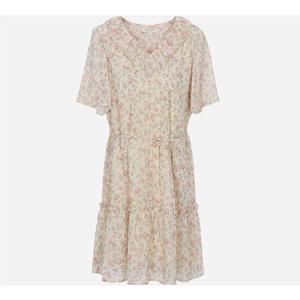 [써스데이아일랜드][여성]플라워 패턴 A라인 미디 원피스(T254MOP249W)