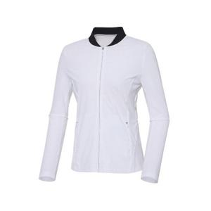와이드앵글골프자켓 KQJ WWM23111W2 여성 CO 트리코트 펀칭 자켓 L (White)