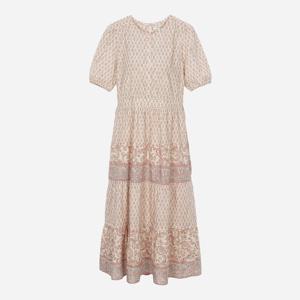 [써스데이아일랜드]패턴 믹스 프릴 원피스 (T254MOP245W)