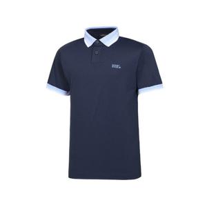와이드앵글골프반팔티 KQJ WMM24272N4 남성 CO 그라데이션 카라 폴로 티셔츠 M (Navy)
