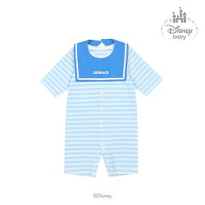[디즈니베이비]도널드7부우주복(턱받이)-79Q317504