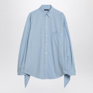 발렌시아가 긴팔 티셔츠 830990TSO25 Blue