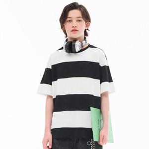오션스카이 HC06 스트라이프니트반팔티셔츠 EBJB5824D03